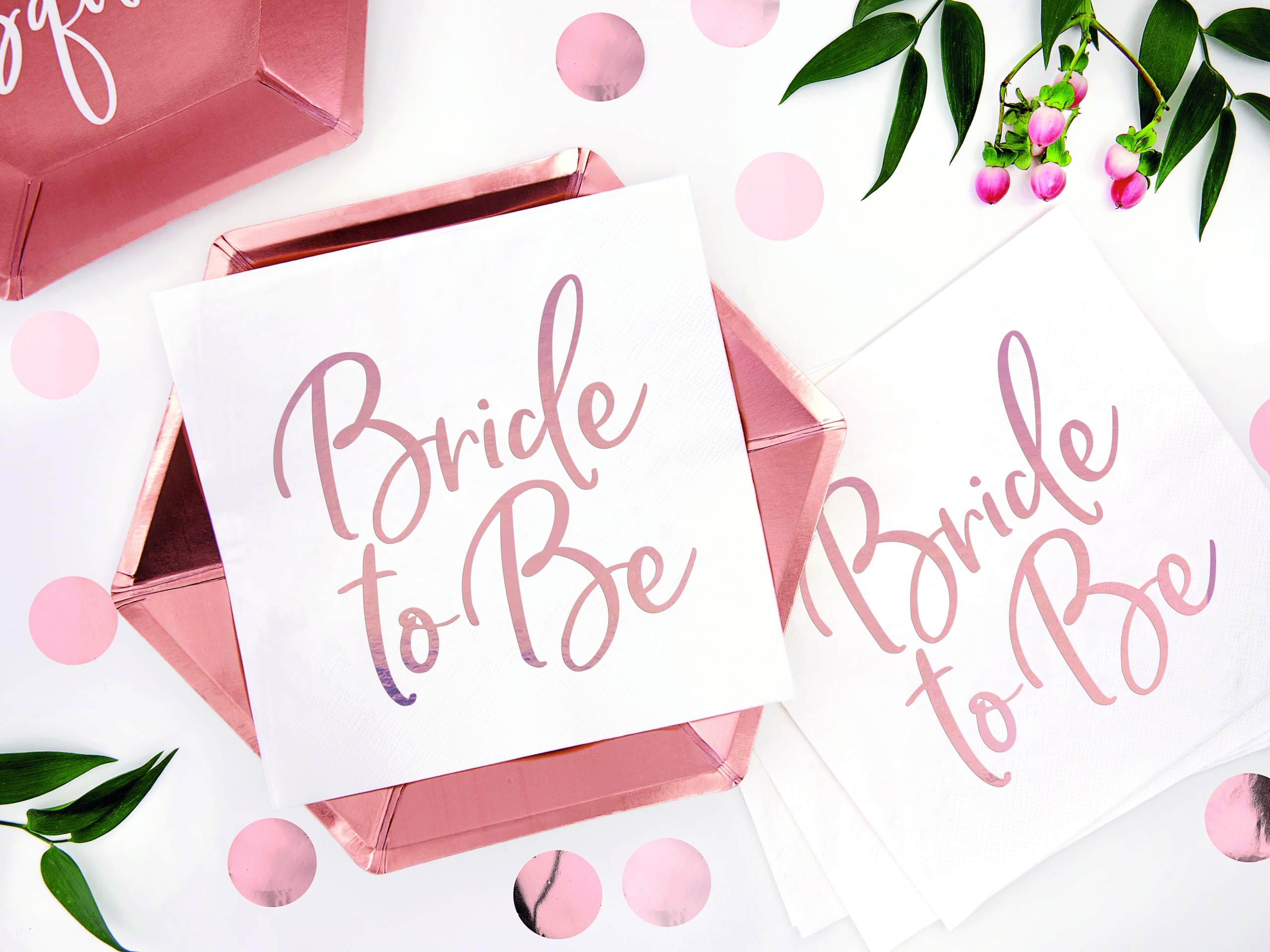 Servetėlės "Bride to Be" - Image 3