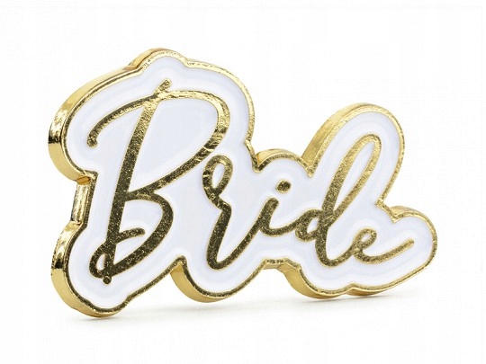 Metalinis ženkliukas "Bride" - Image 2